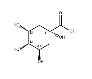 CAS NO.77-95-2 Quinic acid