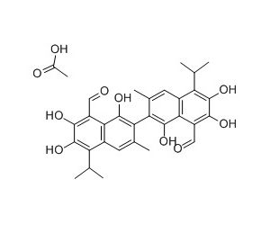 CAS NO.12542-36-8 Gossypol acetate