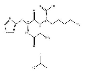 CAS NO.72957-37-0 Gly-His-Lys Acetate Salt