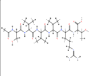 CAS NO.1400634-44-7 Acetyl hexapeptide 38