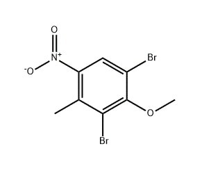 CAS NO.62265-99-0 2,6-dibromo-3-methyl-4-nitroanisole