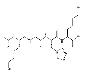 CAS NO.827306-88-7 N2-Acetyl-L-lysylglycyl-L-histidyl-L-lysinamide