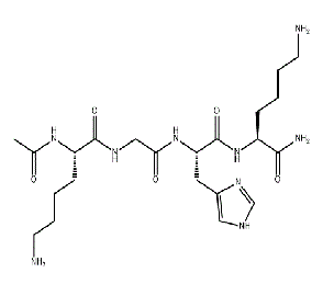CAS NO.827306-88-7 N2-Acetyl-L-lysylglycyl-L-histidyl-L-lysinamide
