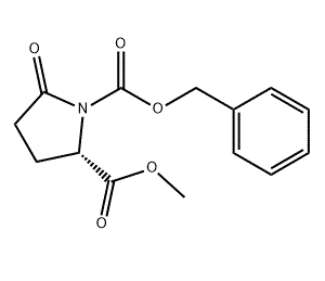 CAS NO.75857-94-2 1,2-Pyrrolidinedicarboxylic acid, 5-oxo-, 2-methyl 1-(phenylmethyl) ester, (2S)-