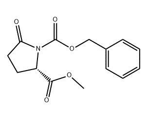 CAS NO.75857-94-2 1,2-Pyrrolidinedicarboxylic acid, 5-oxo-, 2-methyl 1-(phenylmethyl) ester, (2S)-