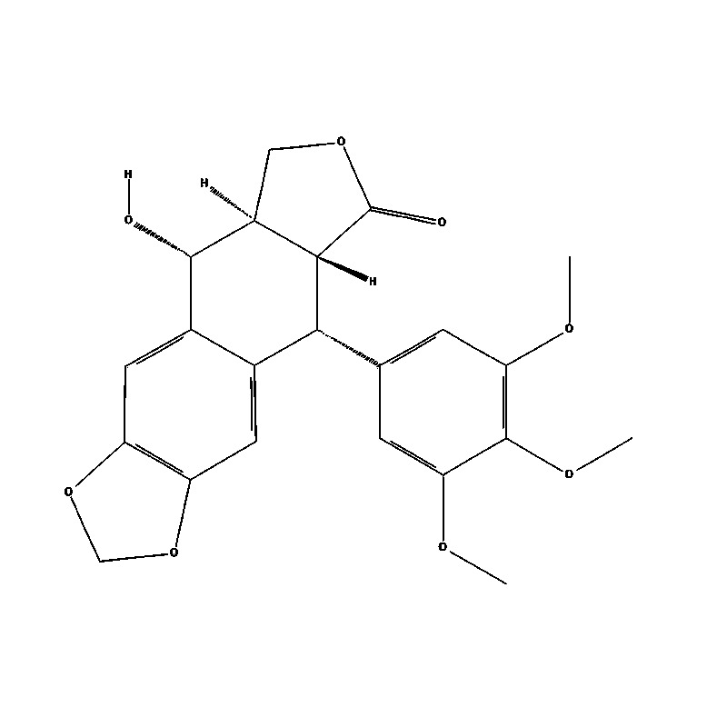 Structure of CAS 518-28-5