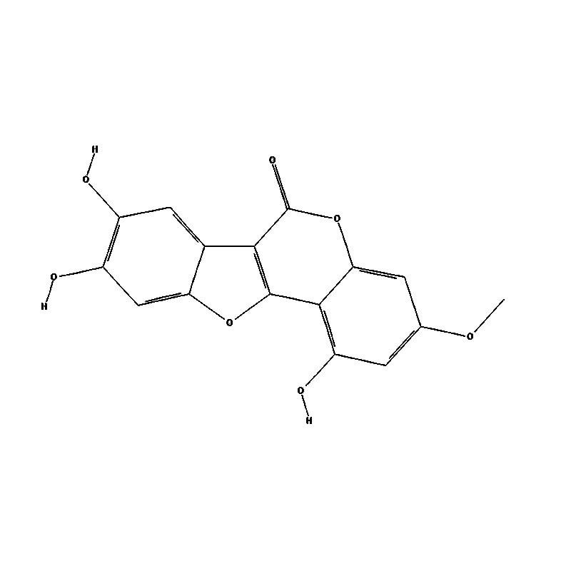 Structure of CAS 524-12-9