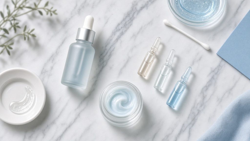 Syn-Ake peptide use levels in face serum eye cream and mask cosmetic formats