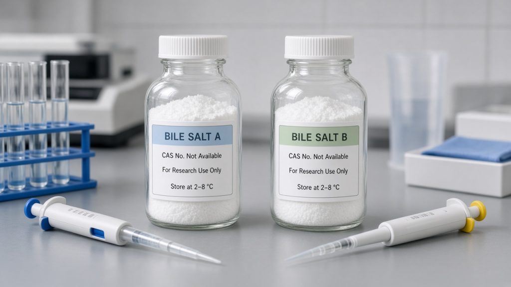 Comparison of sodium taurodeoxycholate and sodium taurocholate bile salts